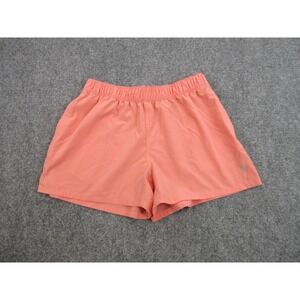 Reel Legends Shorts Womens Medium Pink Microfiber 2.5 Inseam Lined Athletic